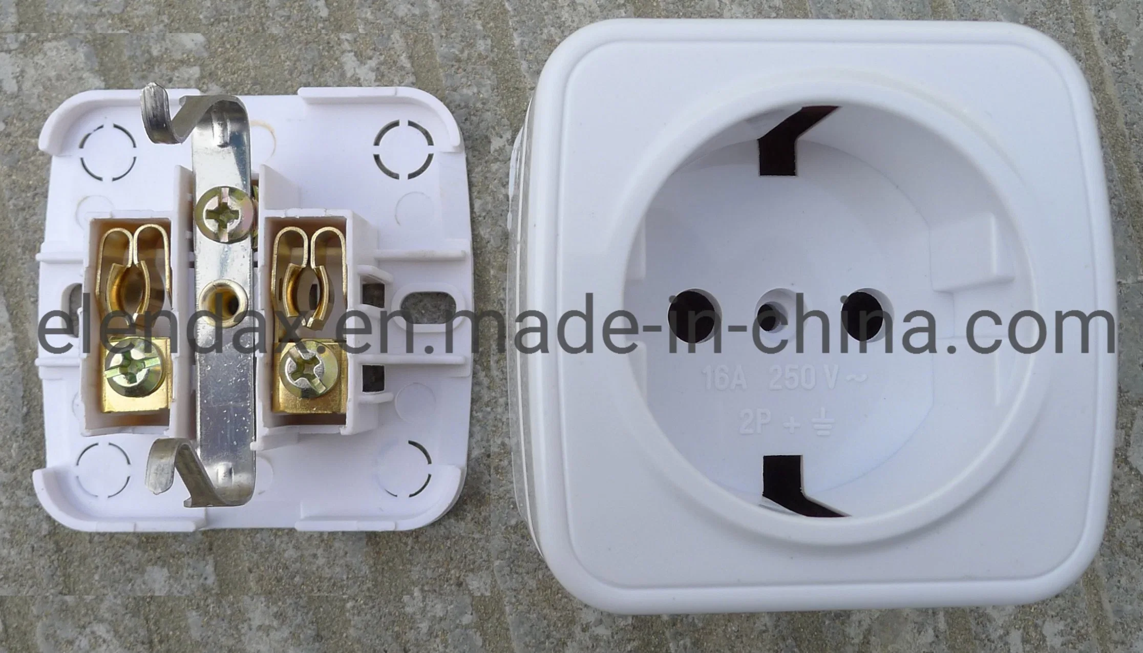 Elendax Surface Mounted Wall Switch and Socket