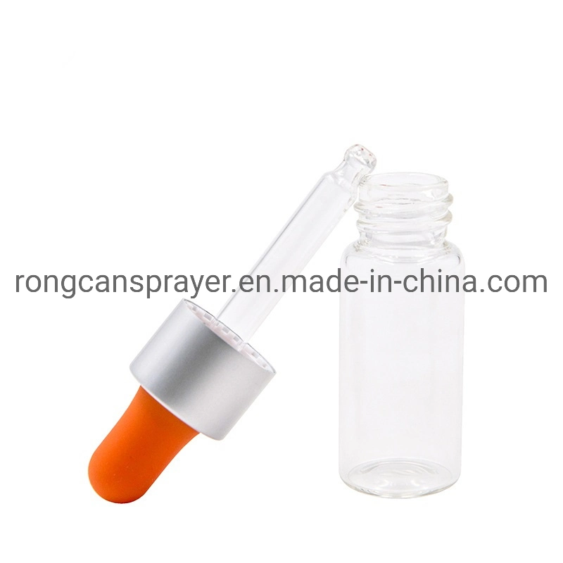 18/410 18mm White Plastic Tamper Evident Childproof Pipette Screw Dropper Cap for Essential Oil Bottle