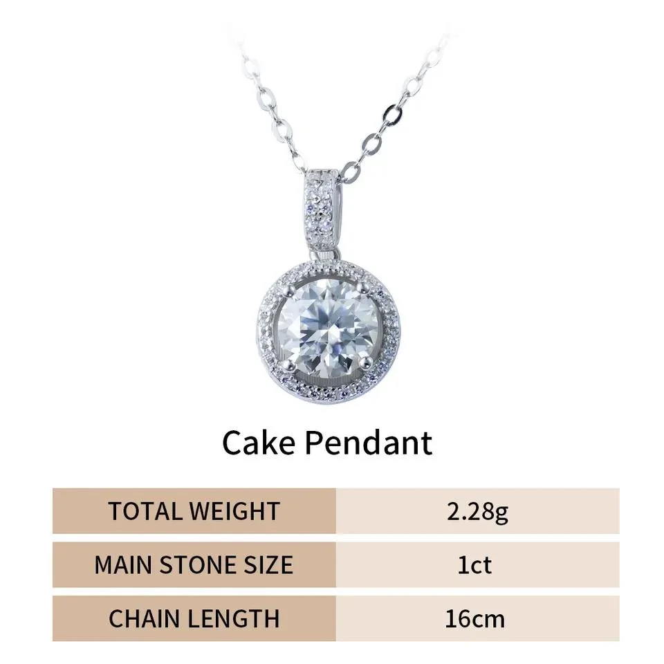 Xingyue Factory Price Custom 925 Silver Flower Cross Necklace Vvs Moissanite Diamond Pendants & Charms for Jewelry Making