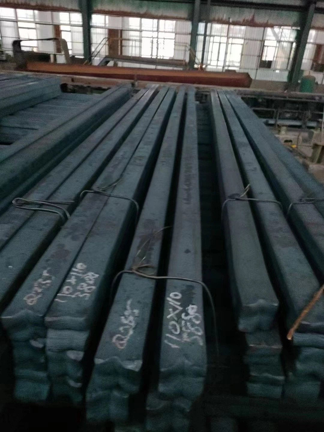 Stock Large Delivery Fast API 5L S45c A36 S355jr 5160 1095 1080 65mn Ms Mild Steel Spring Flat Metal Bar Hot Rolled Carbon Steel Flat Billet