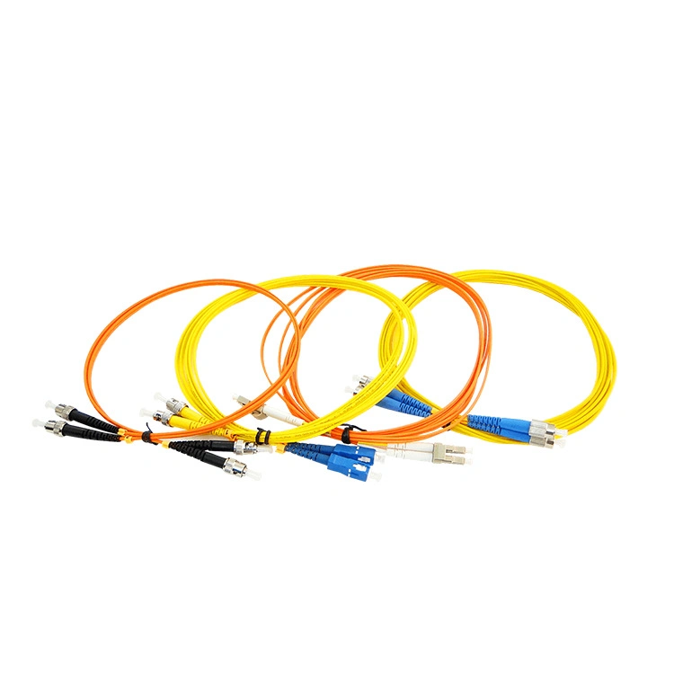 LC/APC-Sc/Upc PC Singlelmode Duplex 2.0mm Fiber Optic Patch Cord