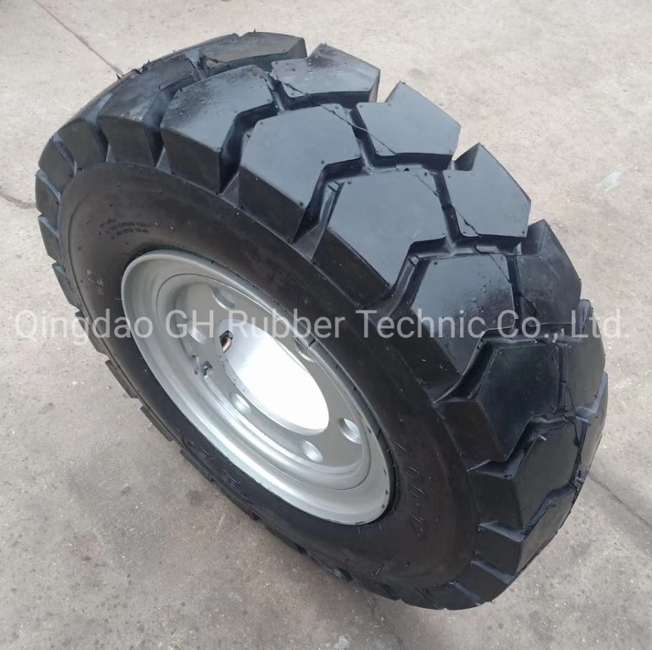 5.00-8 Pneumatic Forklift Tyres/Tires Rim Wheel 3.00dx8 3.50d-8 Assembly