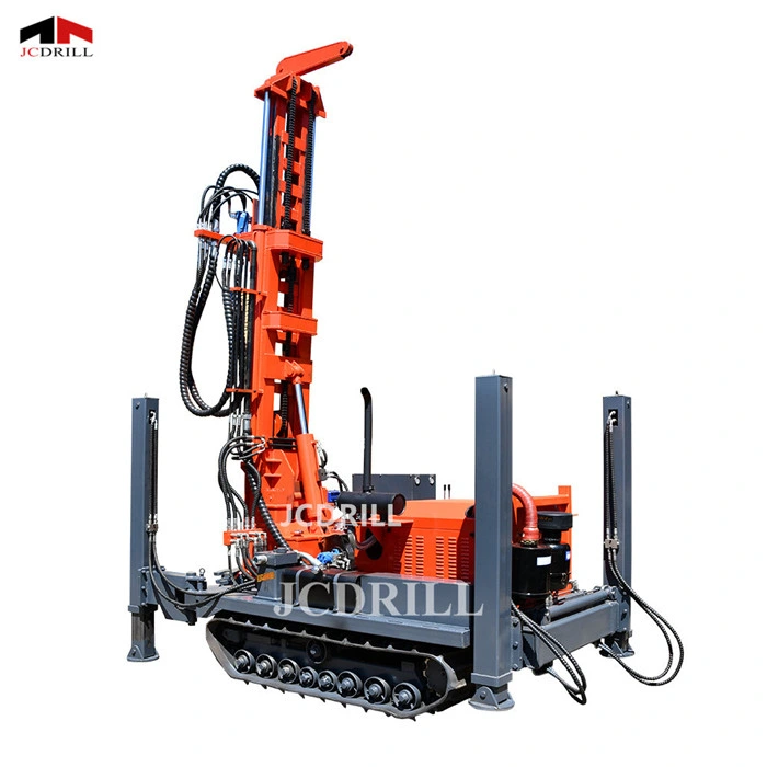 Jcdrill (CWD200) 200m Deep Hole Hydraulic Mud Rotary Water Wells Drill Machine Crawler Equipment Drilling Rig