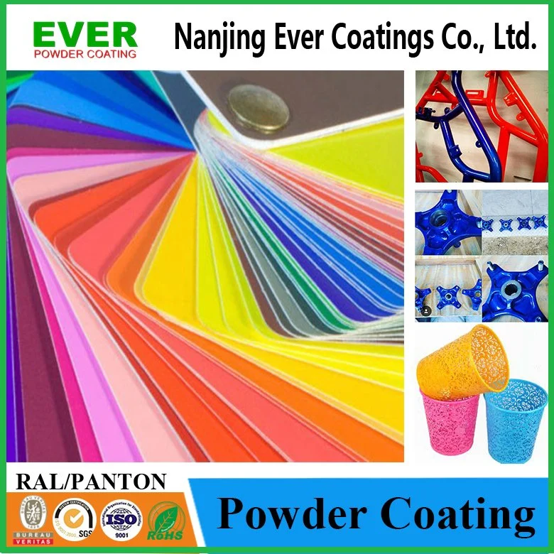 Powder Coating State and Spray Application Method Metallic Surface Used