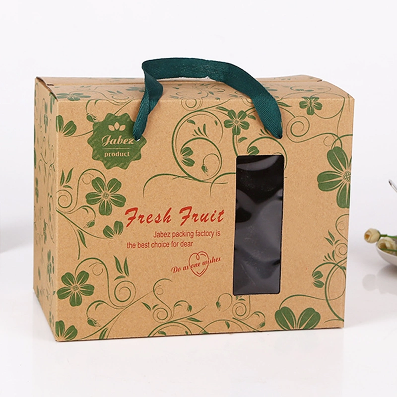 High-Quality and Best-Selling Fruit and Vegetable Packaging Carton Custom Printing Logo Environmental Protection Corrugated Carton