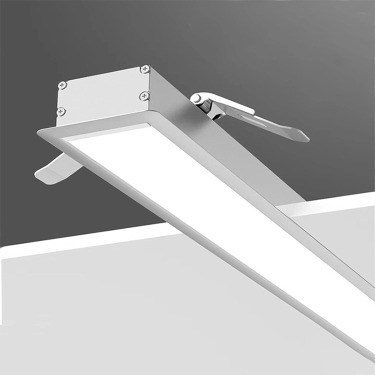 En-9035 Series 4FT 40W Indoor LED Aluminum Profile Light Recessed LED Linear Light for Office Work Store Front Desk Lighting