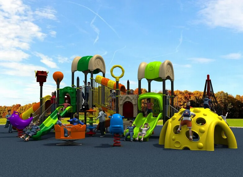 New Mold Factory Kinder Übung Outdoor / Indoor Spielplatz Rutschbahn Ausrüstung Unterhaltung Parken