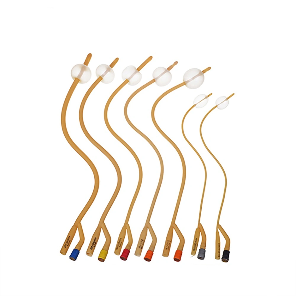 Health & Medical Hydrophilic Latex Foley Catheter 2-way  3-way