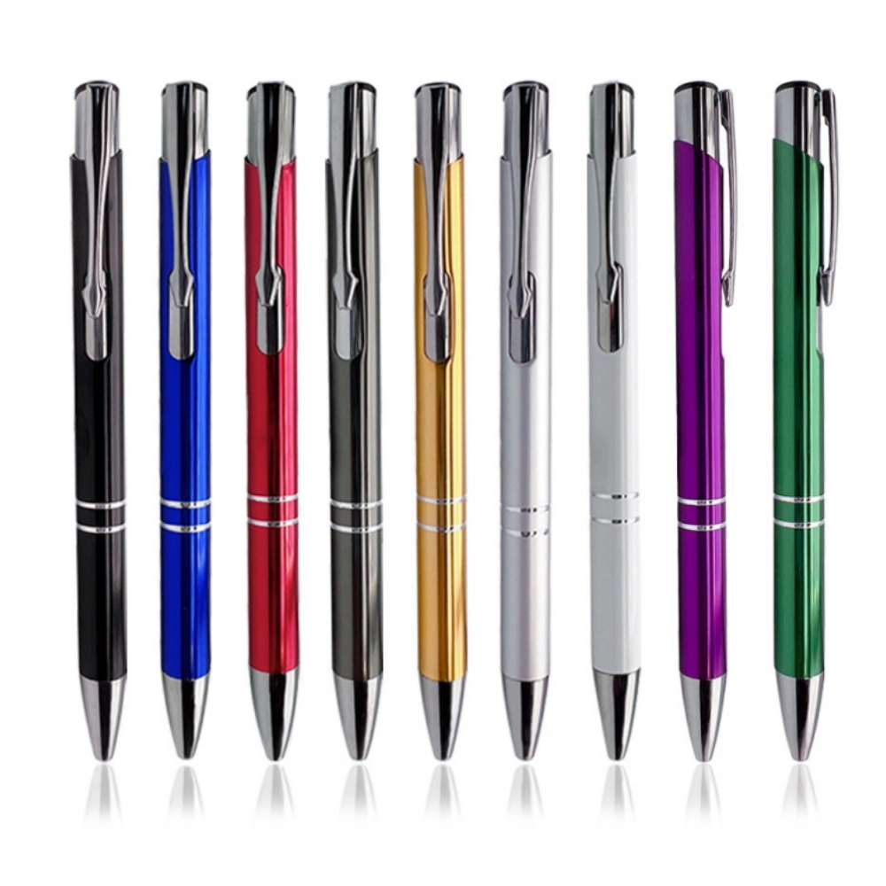 Promotional Metal Pens Custom Logo Luxury Ballpoint Customized Advertising Gift Metal Ball Pen