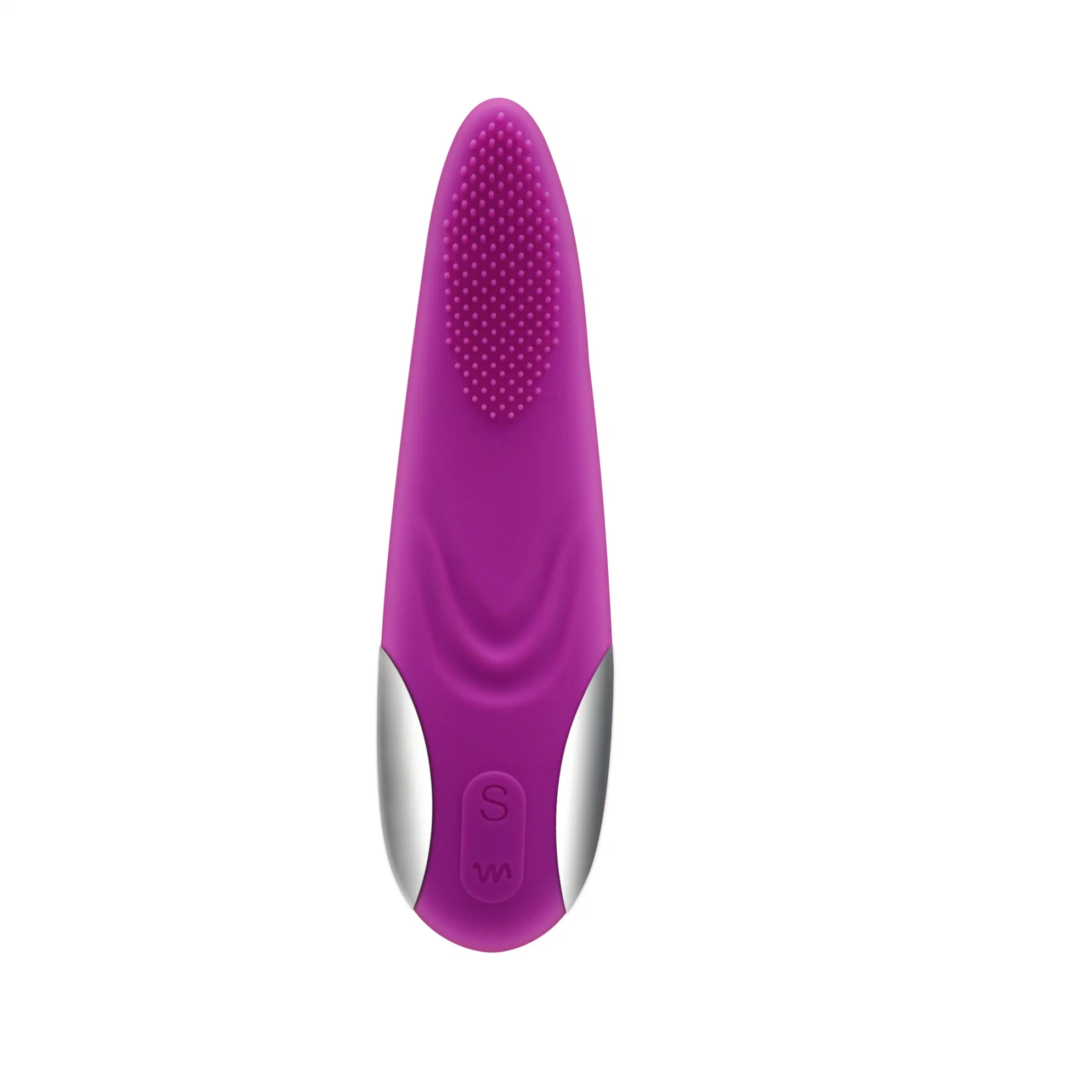 Silicone Rechargeable Tongue Licking Stimulation Tongue Shaped Vibrator for Women