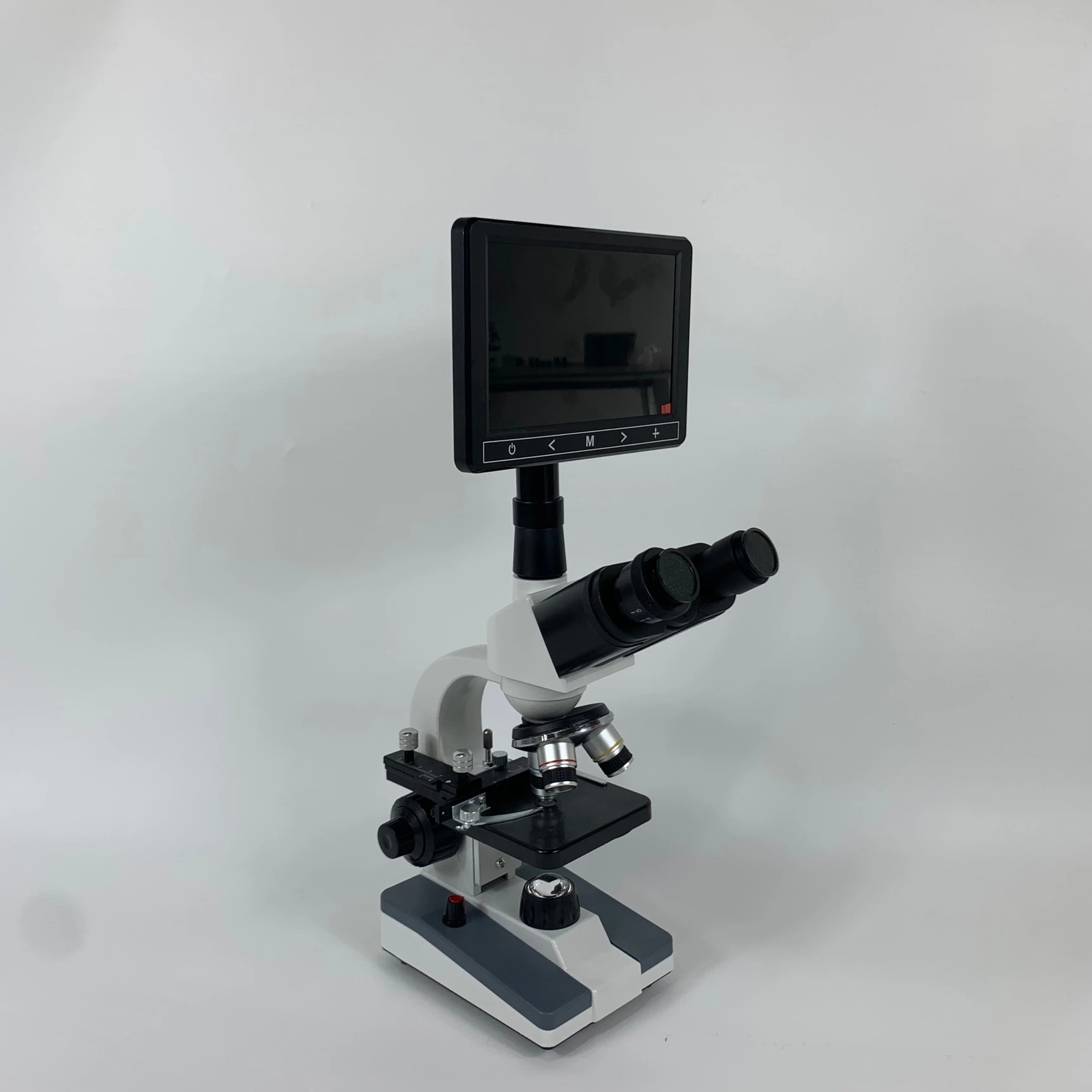 Expert Supplier of Trinocular Head Microscope with Screen Xsp-116sm