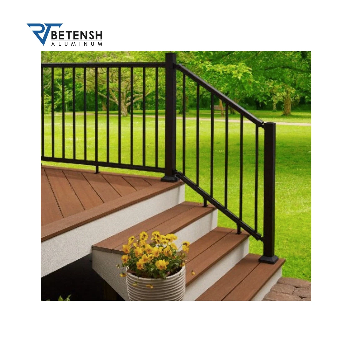 Aluminium Balustrades Stair Handrails Aluminum Decking Railings Galvanized Steel Pipe Railing Aluminum Balcony Fence