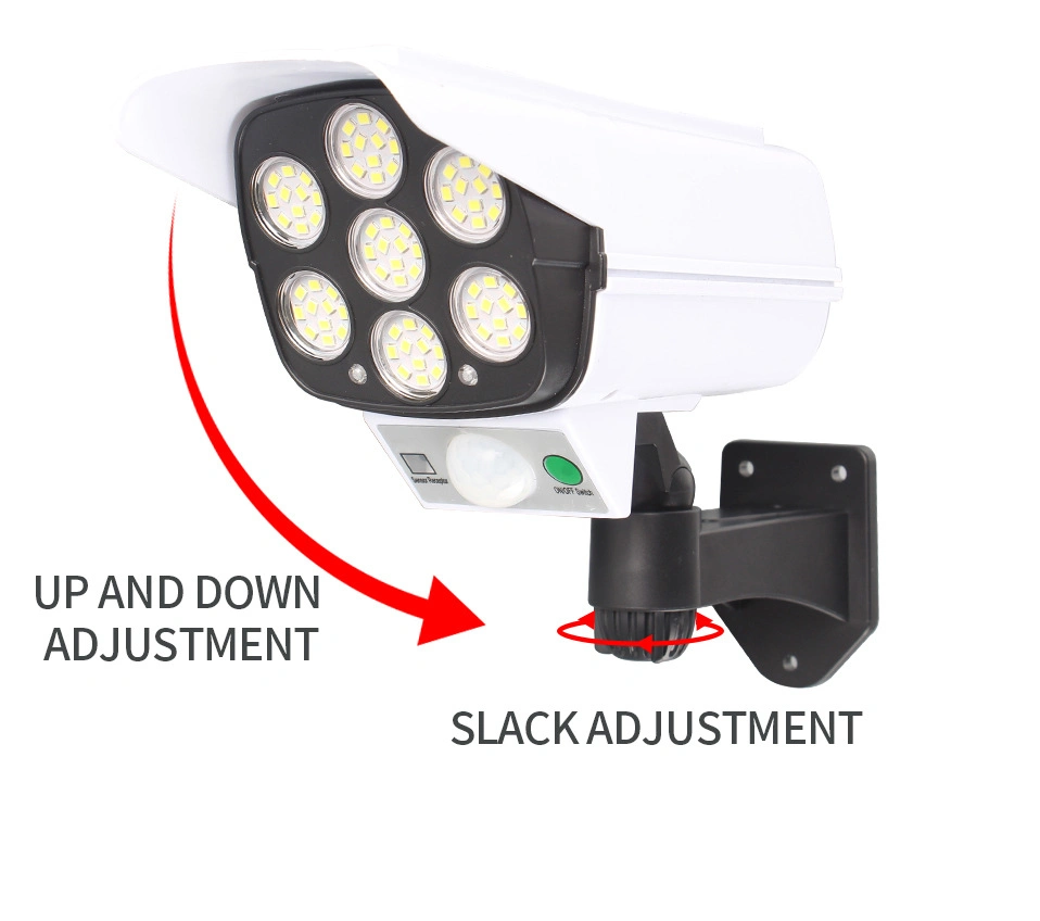 Outdoor Solar Simulation Kamera Licht LED menschliche Körper Induktion Anti-Theft Gartenleuchte