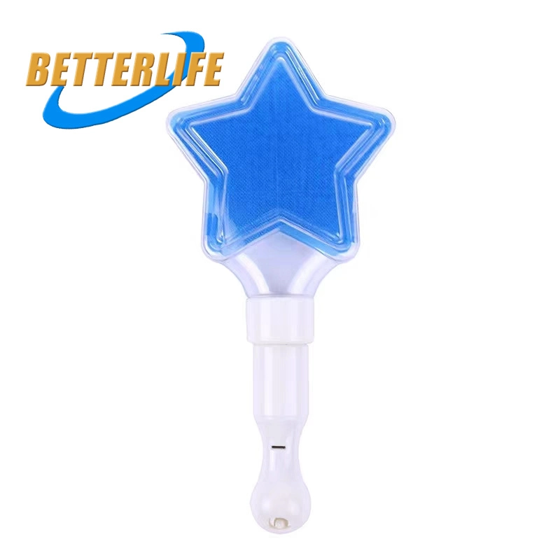 Factory Wholesale/Supplier up Foam Cotton White Figure Logo Makeup Clips Candy Glowing Color Sponge Glitter Kids Gift for KTV Bar Concert Party LED Glow Lights Stick