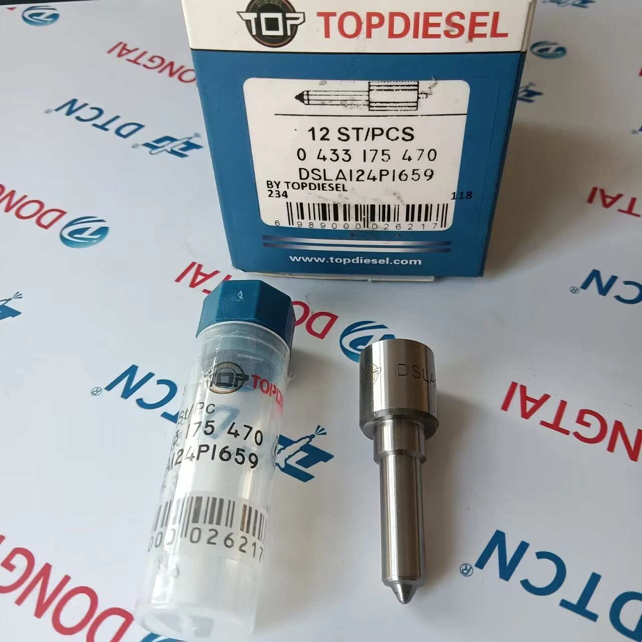 Topdiesel Diesel Fuel Common Rail Nozzle Dsla124p1659 0 433 175 470 for Injector 0445120103 0 445 120 103