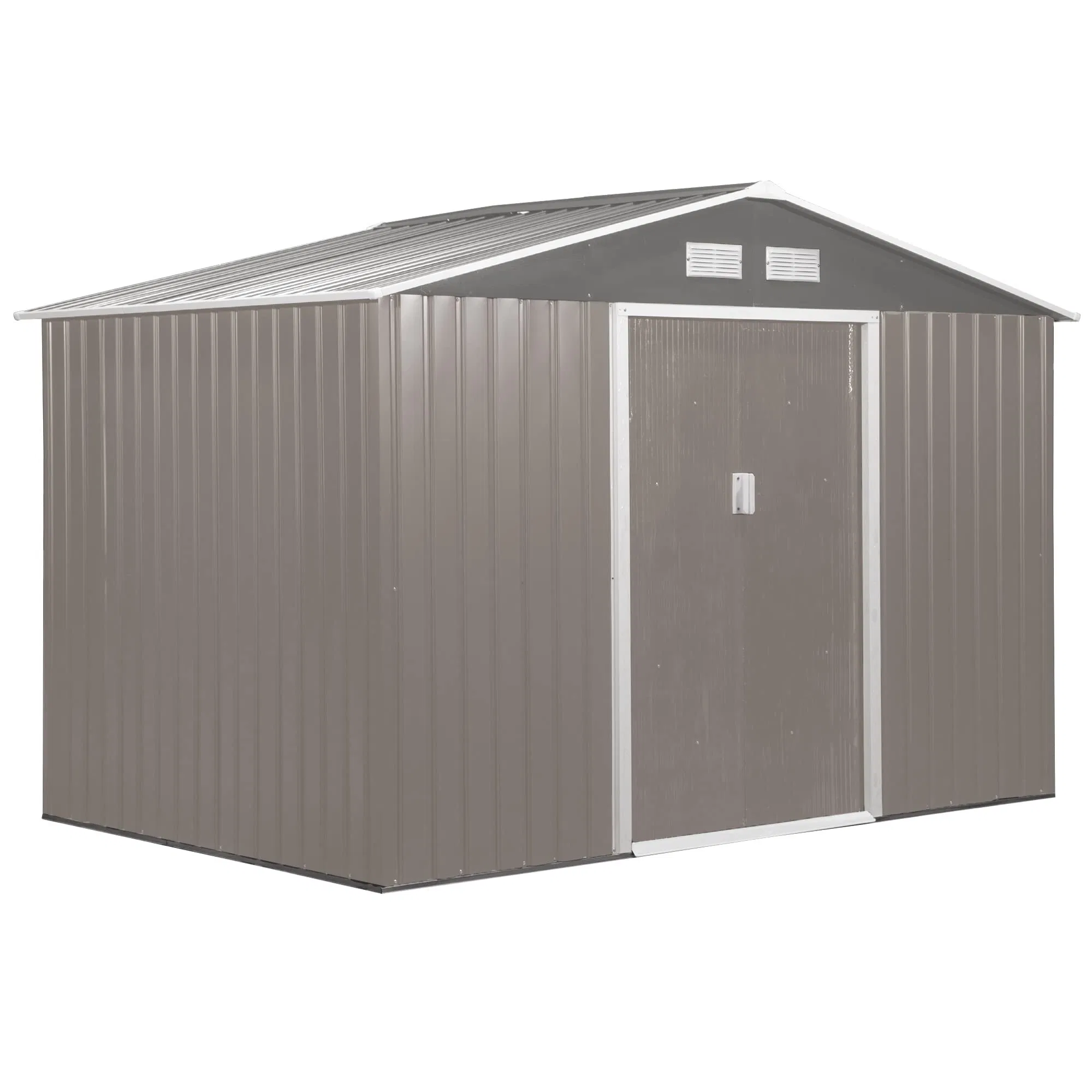 Factory Metal Prefab Light Steel Structure Storage Garden House Shed (SSW-280)