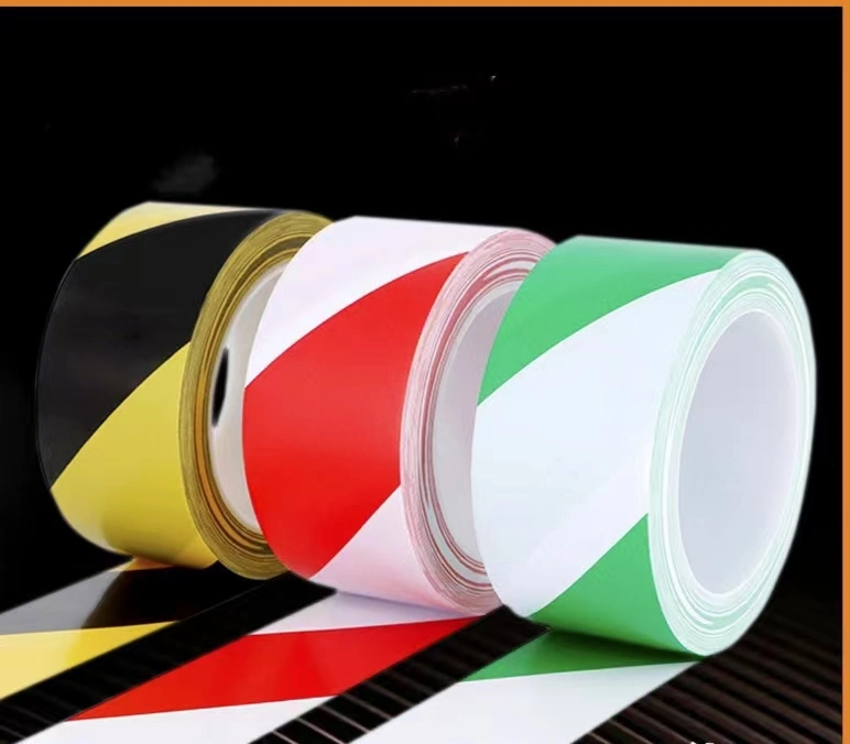 PVC Custom Color Caution Warning Tape Barrier Marking Barricade Safety Flagging Tape