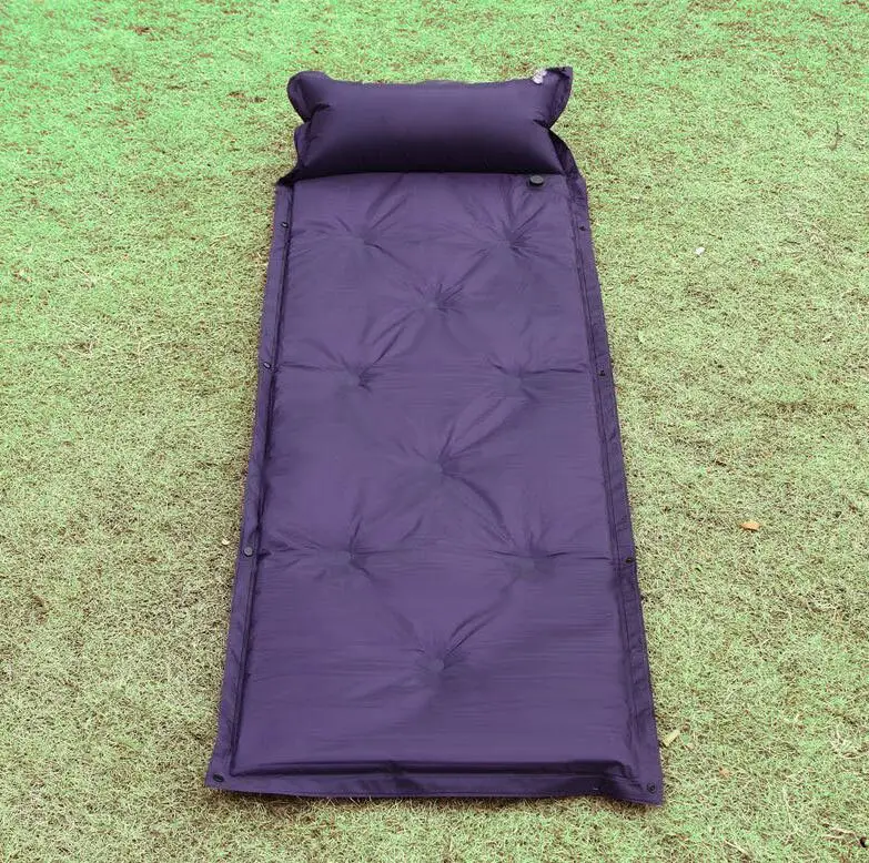 Coussin d'air automatique camping Matelas à air pour l'extérieur en PVC composite de tuf de Polyester de randonnée