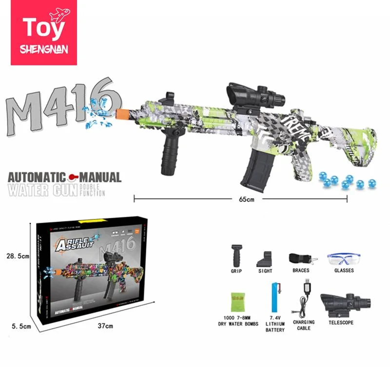 Factory Outlet All Styles Outdoor Kids Unisex Electric Bullet Water Balls Gun Toy Splatter Gel Blaster Gun