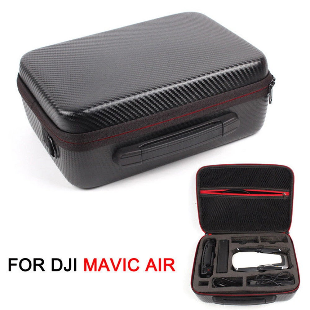 Black PU Waterproof Portable Hard Shell Shockproof Storage Box Portable Drone Bag Outdoor EVA Hard Case