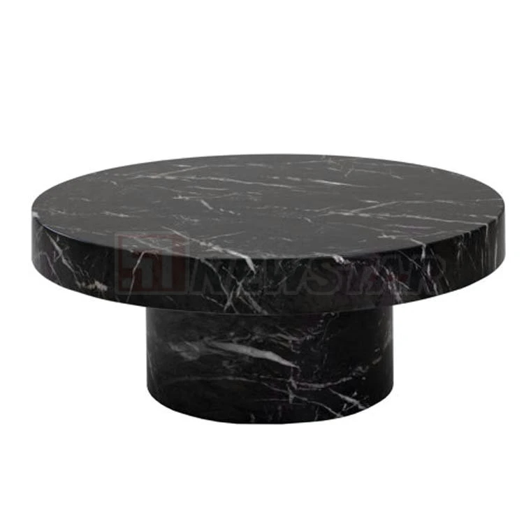 Living Room Furniture Modern Center Table Travertine Table Round Marble Table Marble Coffee Table