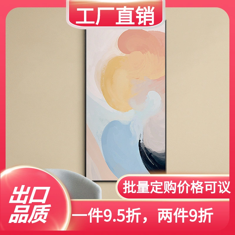 Large Vertical Oil Painting Nordic Style Hand Painting Small Fresh Wholesale/Supplier