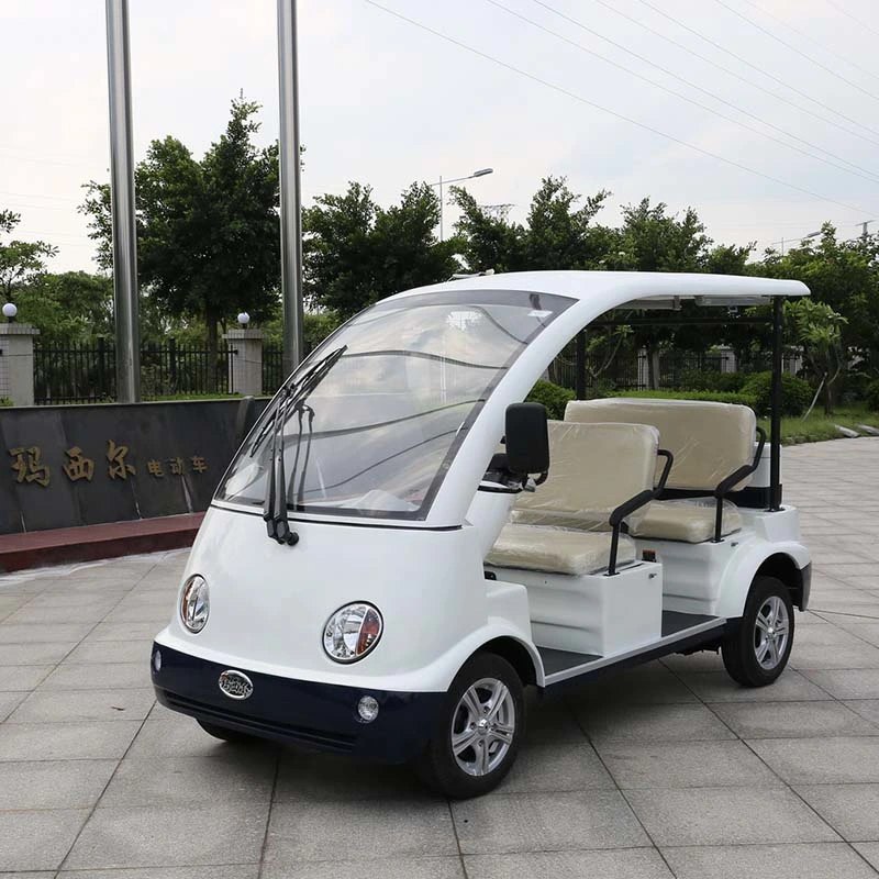 4 Seats Electric Mini Sightseeing Car Tourist Shuttle Car (DN-4)