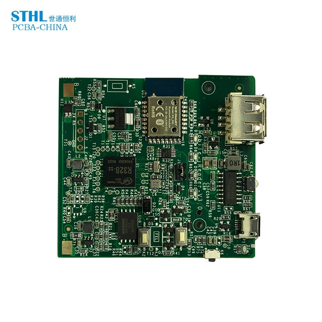 Fábrica de placas PCB RoHS para montagem de PCB em sistemas eletrónicos Shenzhen ISO9001