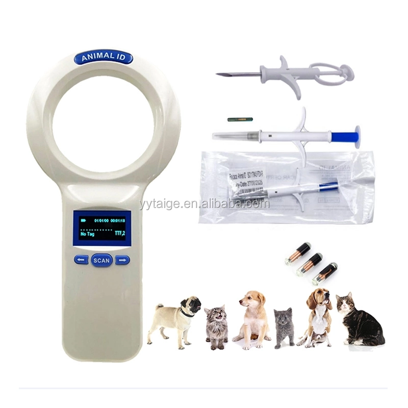 Bio-Glass RFID Microchip Syringe for Pet Dog Cat Rabbit ID Tracking