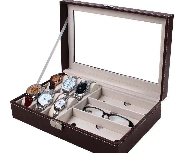 Watch Box Jewelry Box Leather Box for Storage and Display