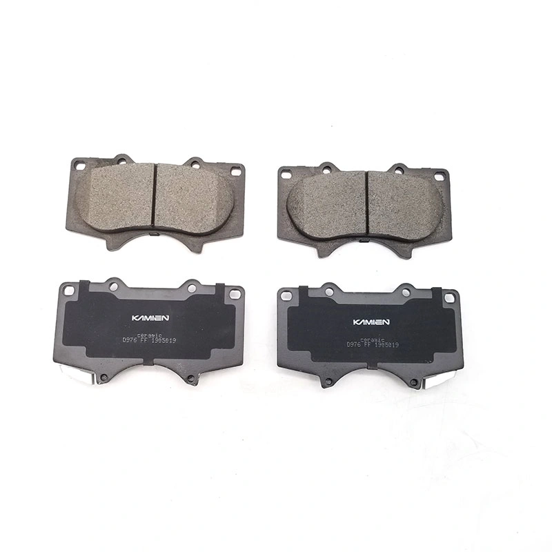 High Performance Semi-Metallic Ceramic Auto Car Spare Parts Disc Brake Pads for Toyota Land Cruiser Prado D976 /04465 with Emark