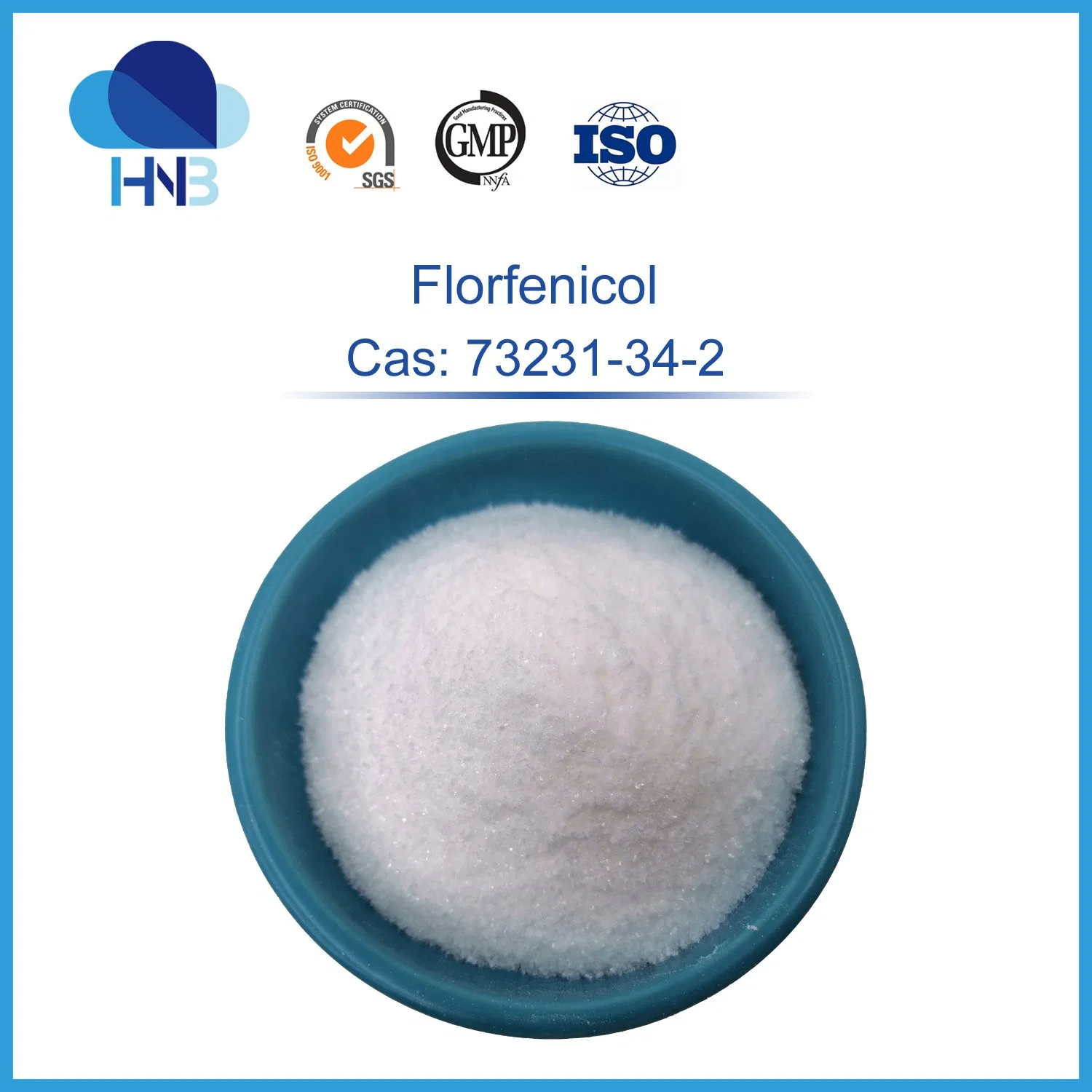 Сырье порошок CAS 73231-34-2 ветеринарных Albendazole Florfenicol