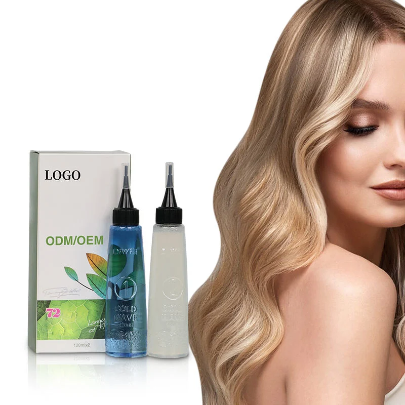 Liquid Organic Permanent Curling Hairstyles Cold Wave Hair Perm Lotion