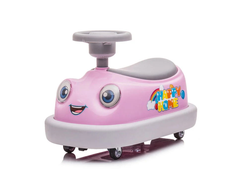 Factory Direct Sales Accept Customized Silent Wheel Electric Toy Car for Children Electric Ride on Bumper Cars Baby Balance Car