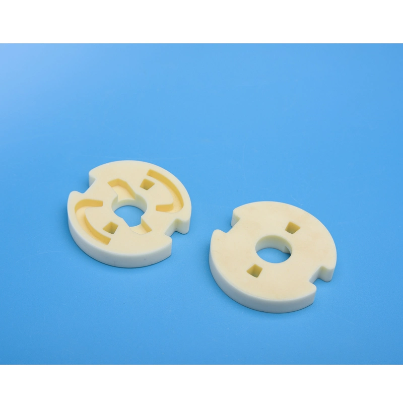 99.5% Thermostability Alumina Al2O3 Insulating Disc Part Sheet Board