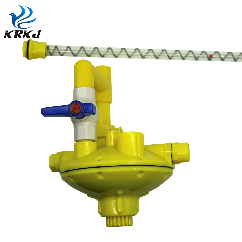 Poultry Automatic Drinking Water System Chicken Plastic Water Pressure Regulator
