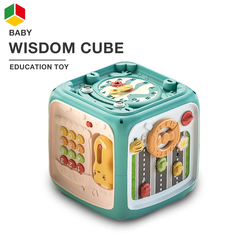 QS Children Early Education Plastic Toys Puzzle Hand Drum Interactive Simulation Telephone Function Learning Musical Instrument Baby Educational Toys