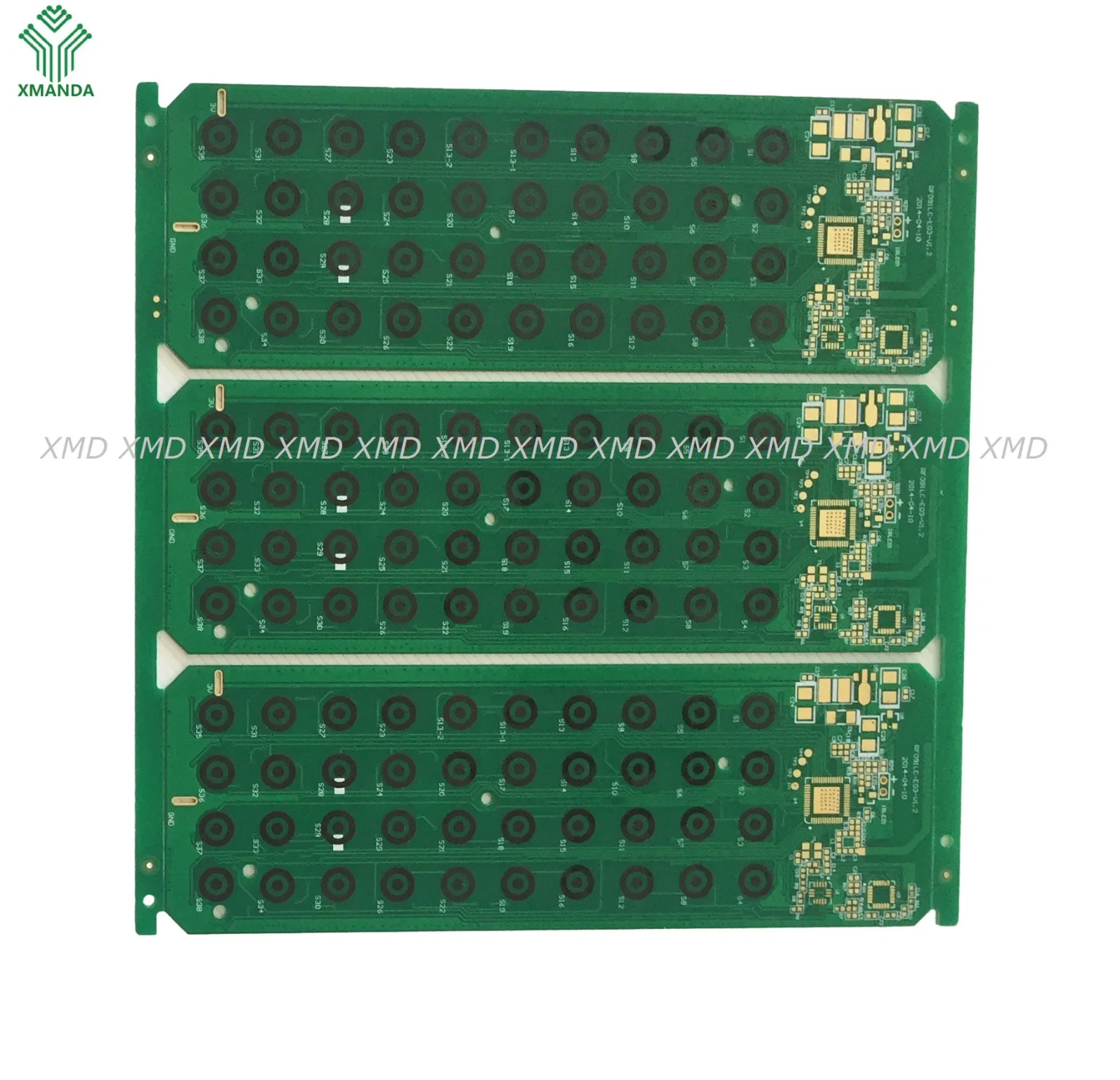 4 Layer PCB Carbon Oil Keyboard Board