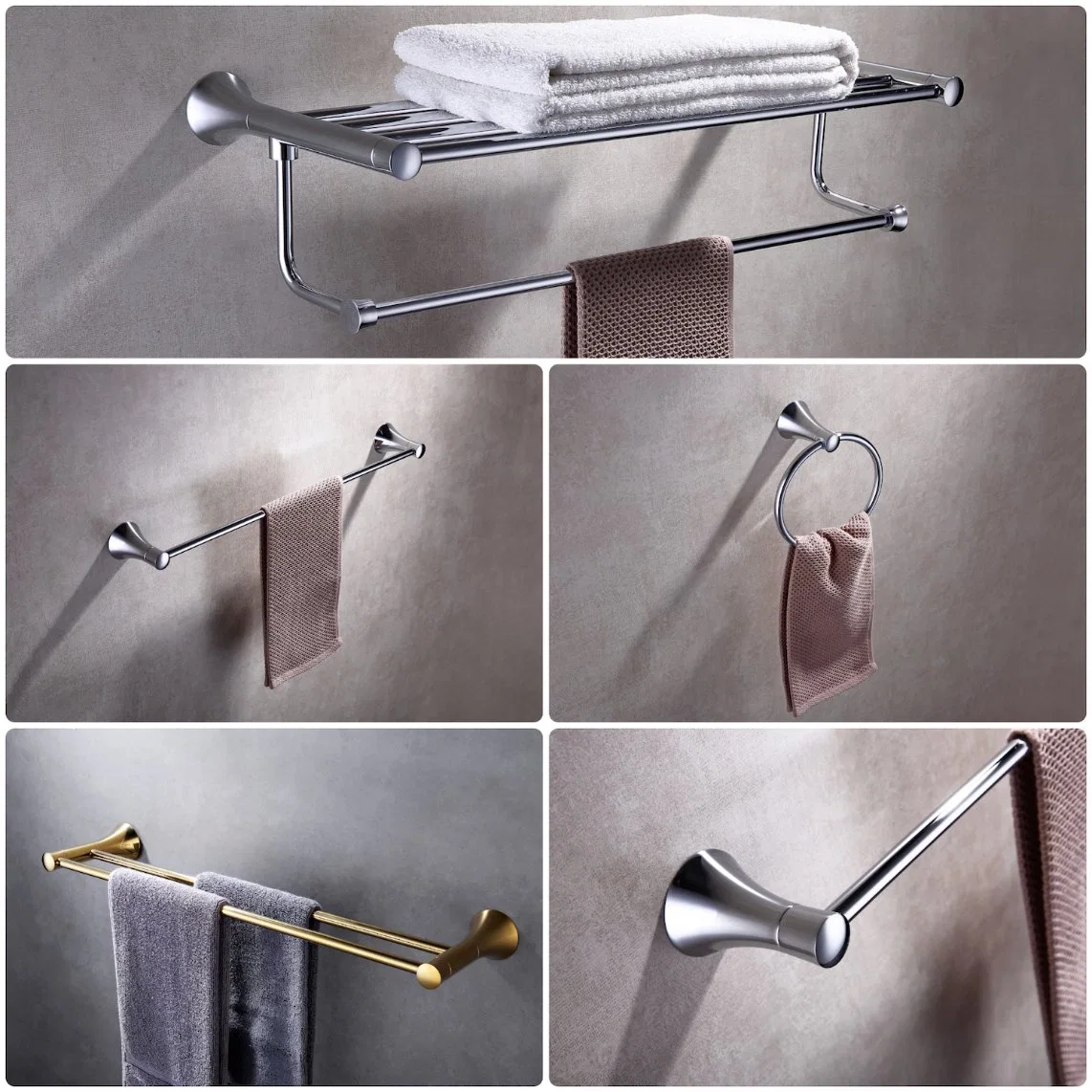 New Bathroom Toilet Paper Holder Accessories Economic Series Ss for Hotel Public Restroom