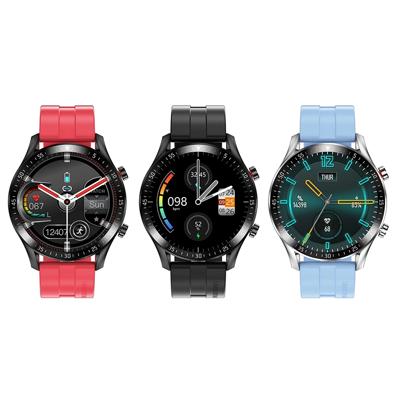 Smart Watch Dial de chegadas de novos saldos de venda a quente chamar a pressão arterial Monitorização inteligente de oxigénio Android para homem