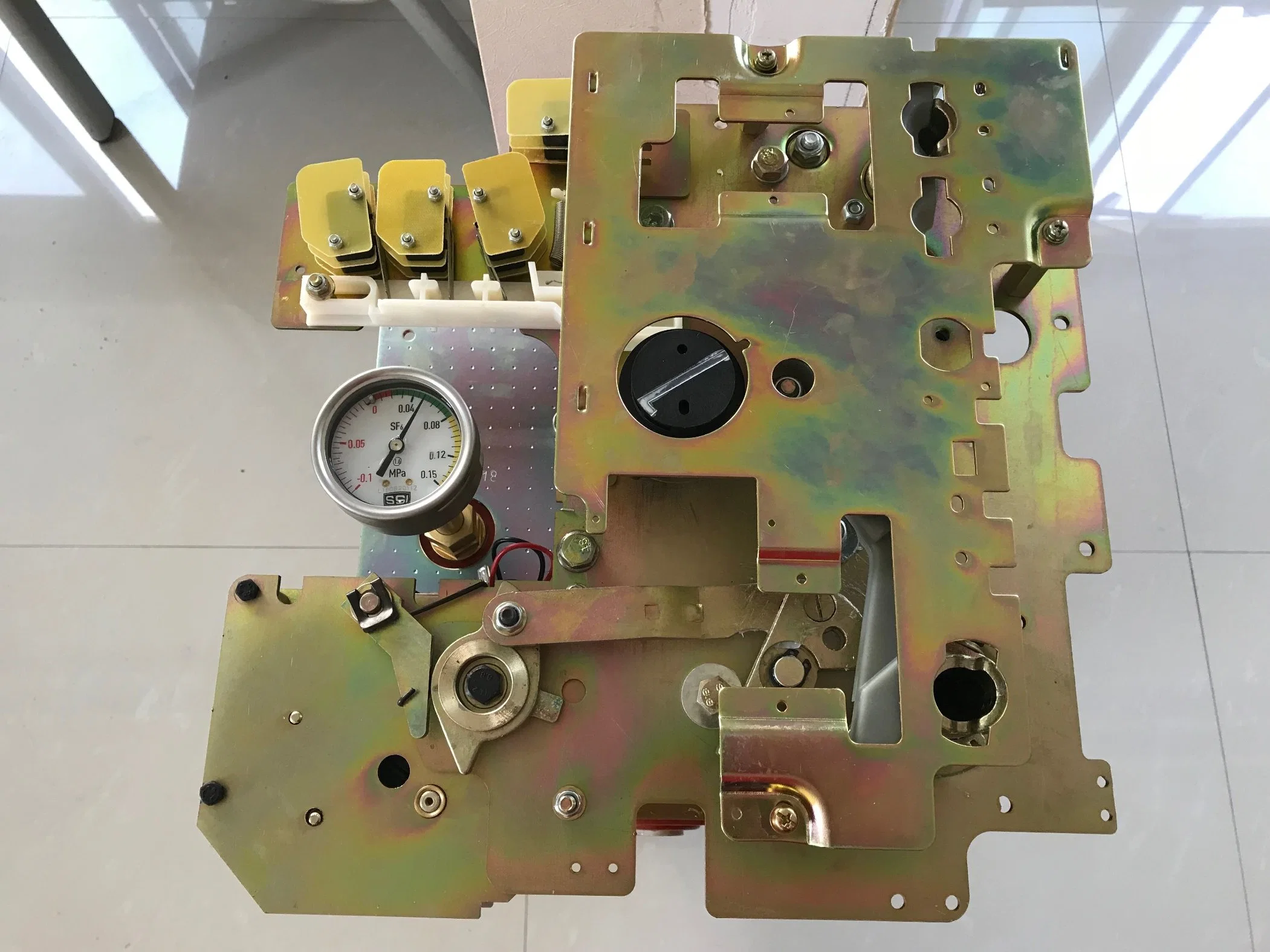 SF6 Lastbruchschalter Betriebsmechanismus manuell Typ K für Rmu Schaltanlage Sf6 Lastausschalter Lbs Mechanismus Manueller Typ Ring Main Unit (RMU)-Mechanismus