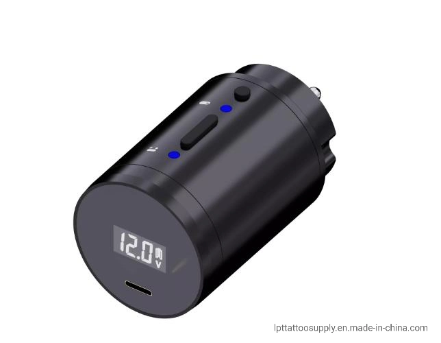 Digital Rechargeable Tattoo Battery RCA DC Wireless Tattoo Power Supply