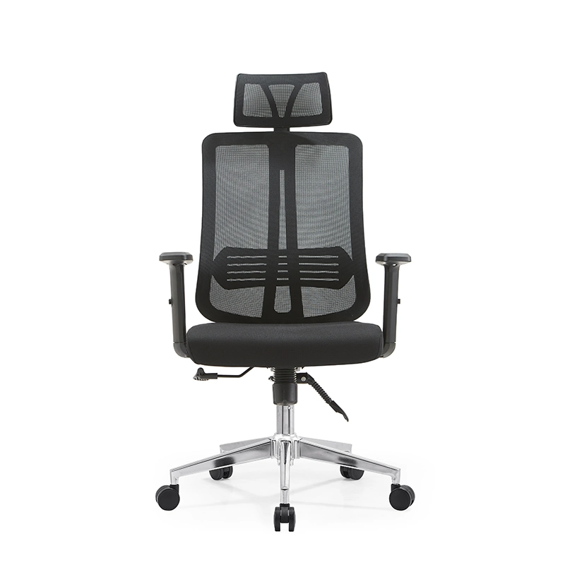 Hogar y muebles de oficina Silla ergonómica giratoria nuevo Mayorista/Proveedor de Equipo Giratorio de malla sillas de oficina ejecutiva con apoyacabezas y reposabrazos plegable