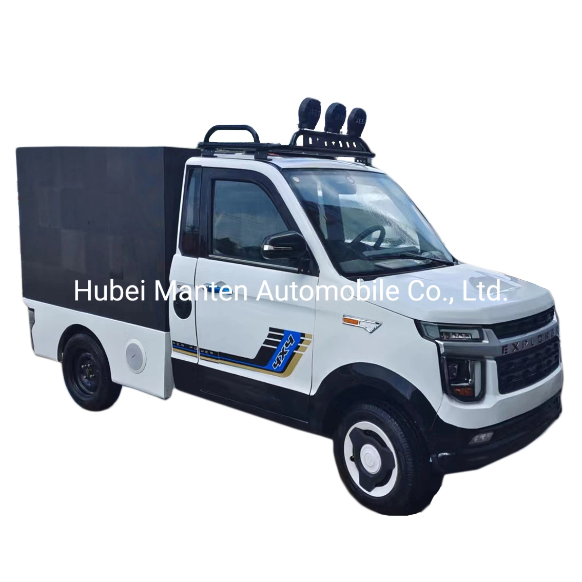 Electric Charging Mini Mobile LED Screen Truck Outdoor 10FT P3 P4 LED Screen Van Without Frame