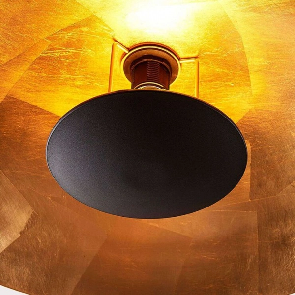 Jlp1012 Modern Black-Golden Ceiling Light