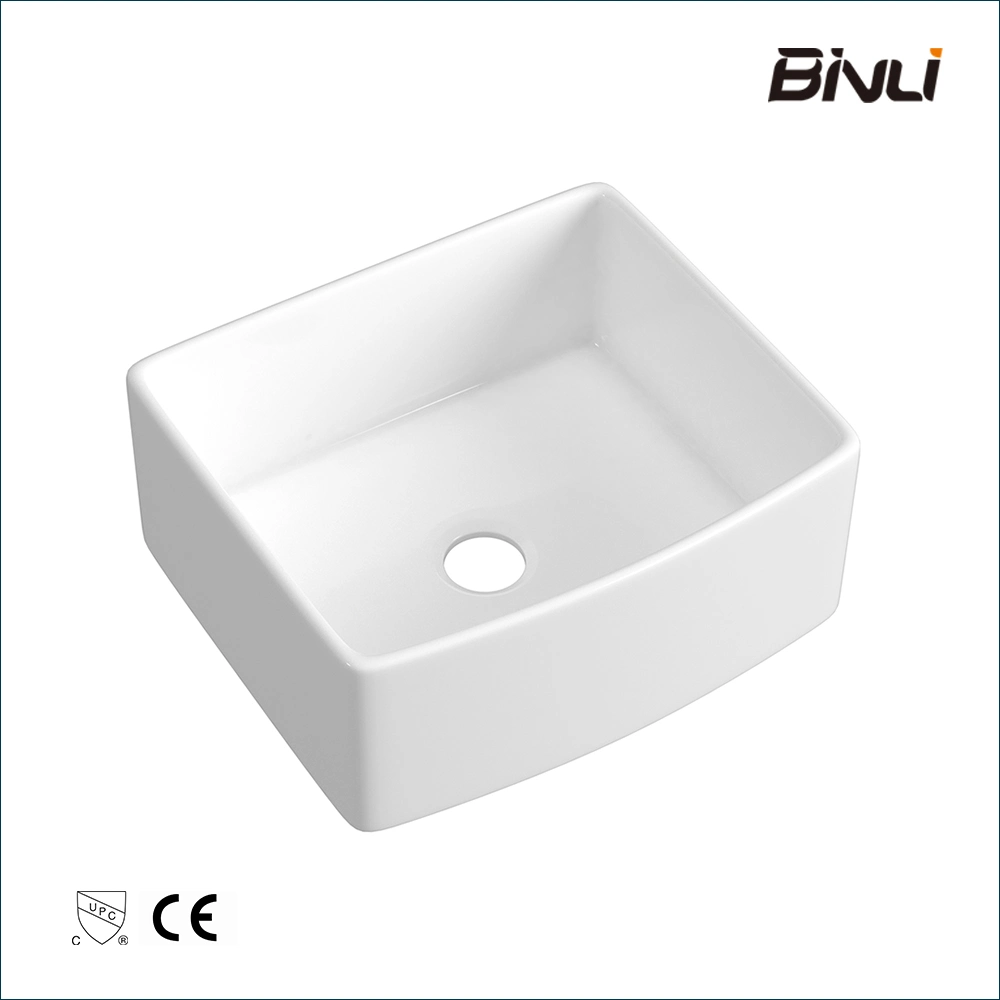 Unique Design Style Farm Fireclay Farmhouse Kitchen Deep Extreme Impact Resistance Sink