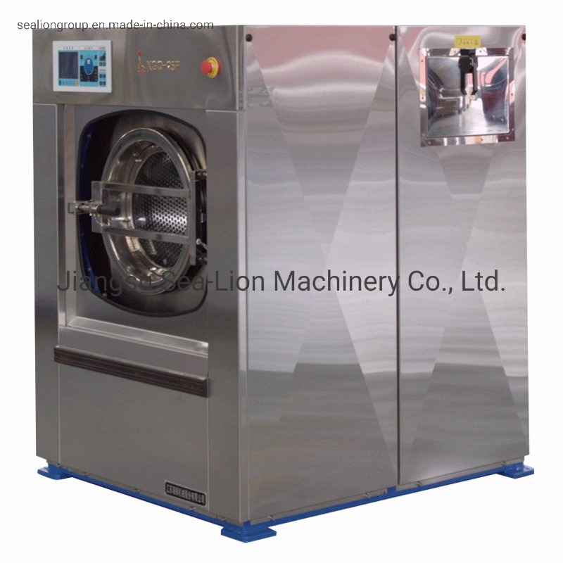 Laveuse-extractrice industrielle automatique de 100 kg pour le linge