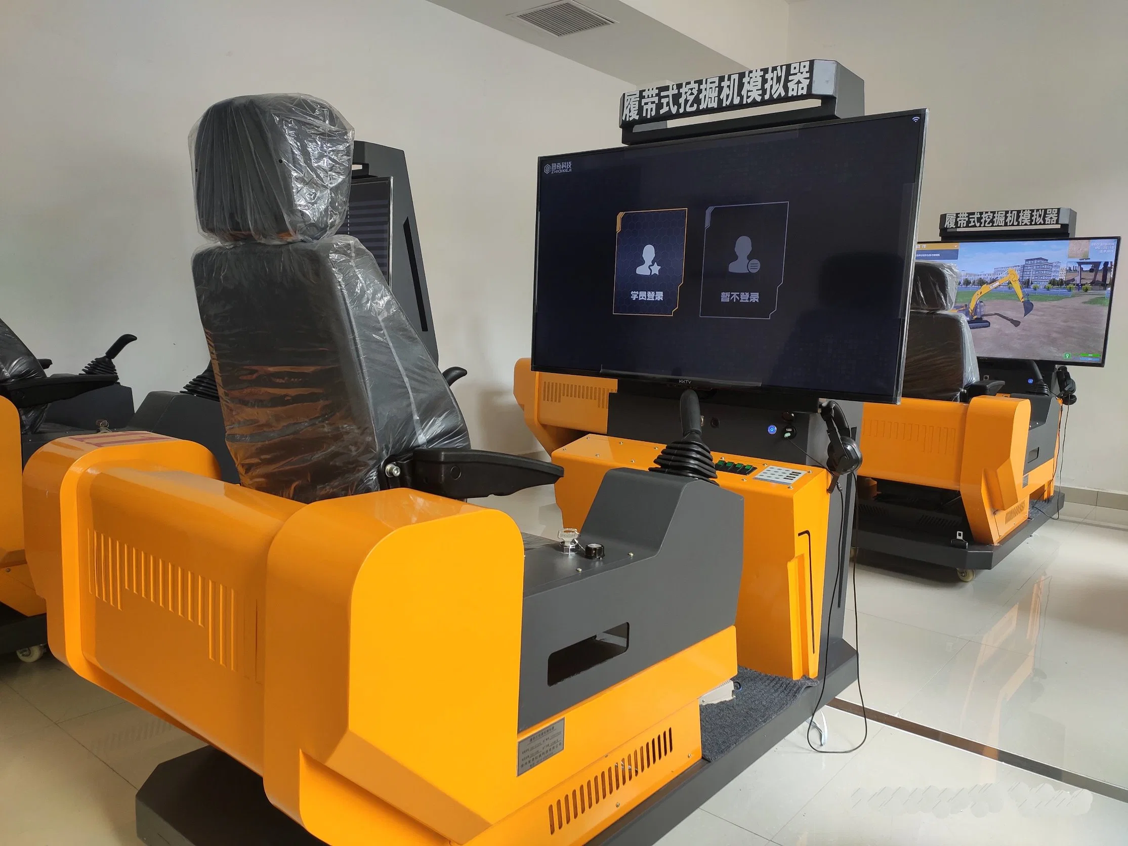 Truck Crane&Wheel Loader 2 in 1 Training Combination Simulator