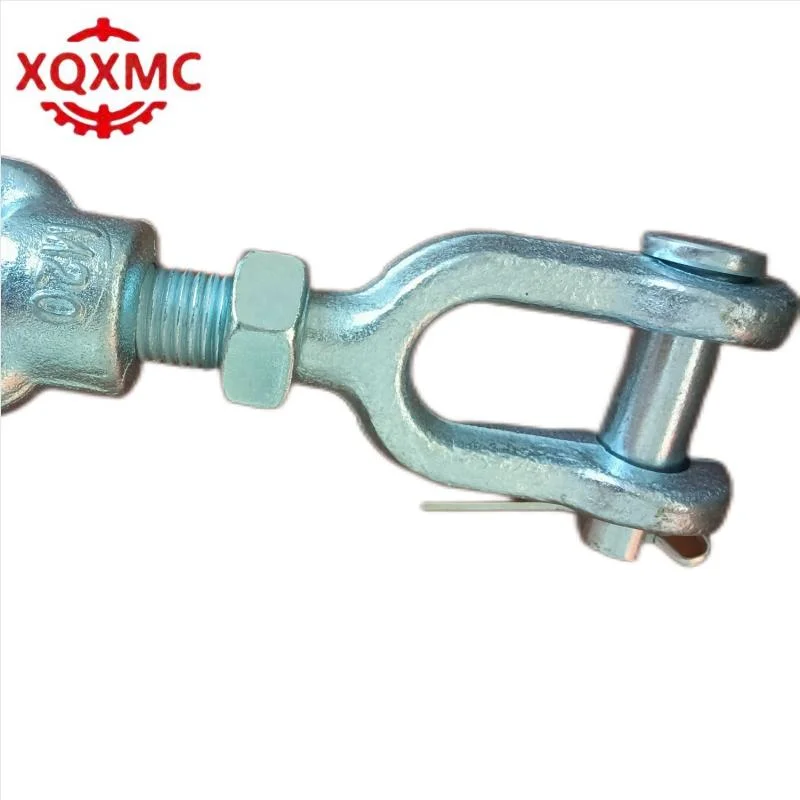 DIN 1480 Type Galvanized Steel Wire Rope Turnbuckle