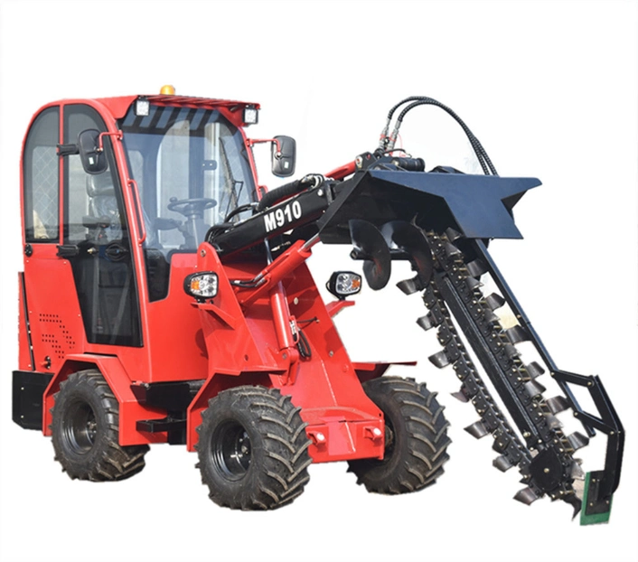 Hydraulic Tractor/Skid Steer Loader Attachments Trencher for Sale